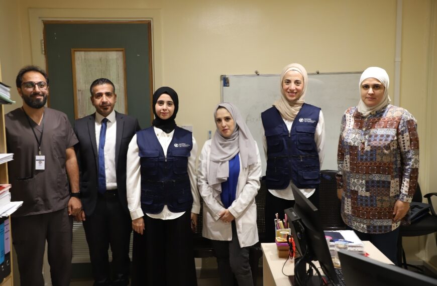 Jordan MoH and EMPHNET Conduct Field Visits to Enhance MenMap Project Monitoring Across Jordan